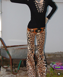 Animal print pants (2 foto / 3)