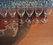 Müün Tarbe klaas viinaklaasid uued pakendis
