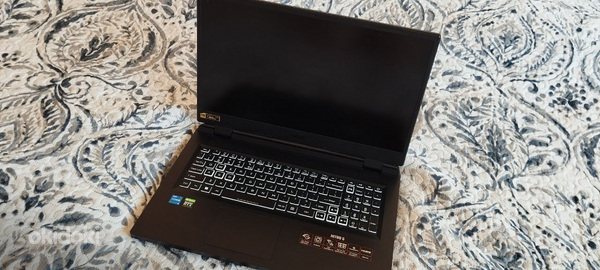 Игровой ноутбук 2023 года! Acer Nitro 5,RTX 3060,i5-12500H (фото #1)