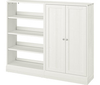 IKEA HAVSTA Полка/шкаф, 162x37x134 см, белый