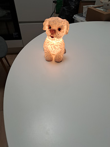 Dekoratiivne koerakujuline lamp. (3 foto / 5)
