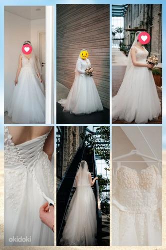Свадебное платье + фата (фото #4)