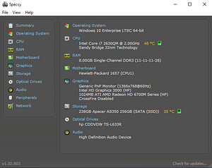 HP Pavilion dv6, i7, 8GB RAM, 256GB SSD, 1GB ATI AMD videok. (2 foto / 6)