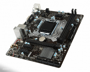 Emaplaat MSI H110M PRO-VD PLUS,SOCKET 1151 (2 foto / 2)