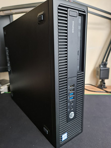 Продам стационарный компьютер HP Elitedesk 800 G2/i5-6500/16 (1 фото из 3)