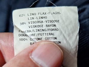 Emporio Armani linen and viscose trousers (6 foto / 7)