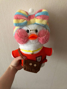 Pehme mänguasi "Lalafanfan Duck" (4 foto / 5)