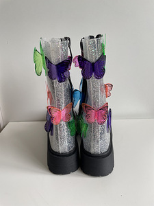 Kummisaapad CLUB EXX - Terrarium Butterfly Boots - 38 (7 foto / 7)