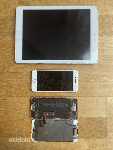 Нерабочая техника Apple на детали валом