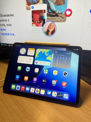 iPad Pro 11" (128 GB) Space Gray + Apple Pencil 2 + originaal