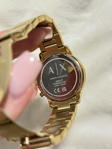 Armani Exchange Lady Banks Gold Plated Chronograph Watch (3 foto / 5)