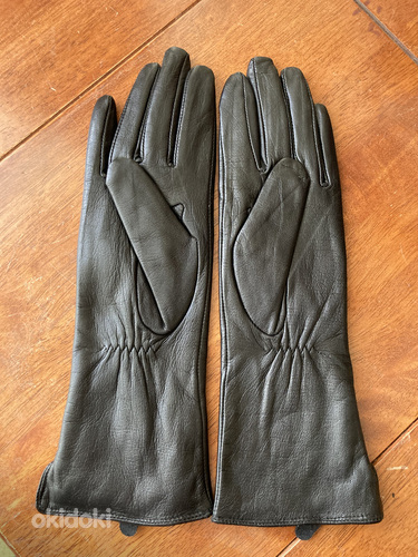 Кожаные перчатки s7. Новый (фото #2)