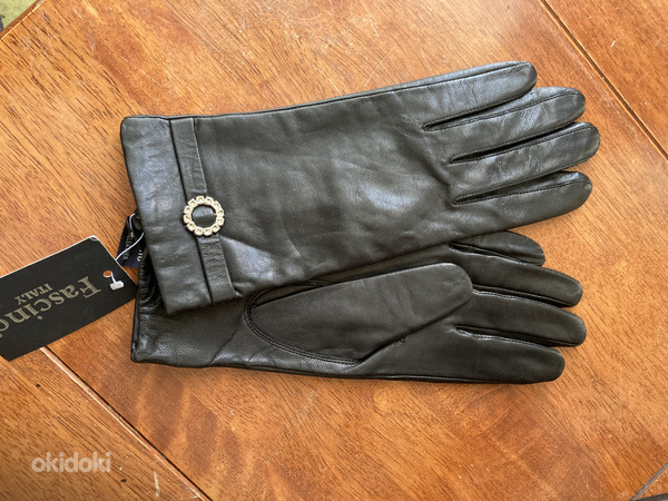 Кожаные перчатки s6.5. Новый (фото #2)