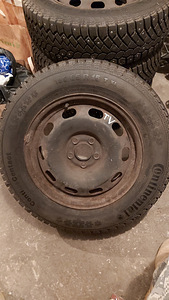 Talve naastrehvid, Continental, 195/65 R15 (4 foto / 7)