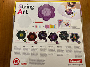Nööride kunst Mandala Quercetti Play Creativo String Art (2 foto / 3)
