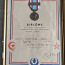 Diplom ja medal.Prantsusmaa.1960. (foto #1)