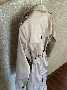 Burberry mantel beežikas kuldne (super ilus, chic) (5 foto / 6)
