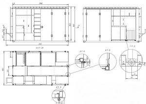 Metallkonstruktsioonide projekteerimine ja ehitamine. DXF. 3 (10 foto / 10)