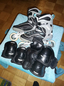Müüa rulluiskude komplekt. Crivit sports 38-39 (3 foto / 3)