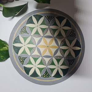 Uus hind! Mandala maal lõuendil, suurus 20 cm, käsitöö (3 foto / 4)