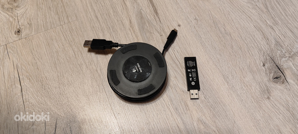 Logitech G930 USB vastuvõtja (dongle) ja dokk-jaam