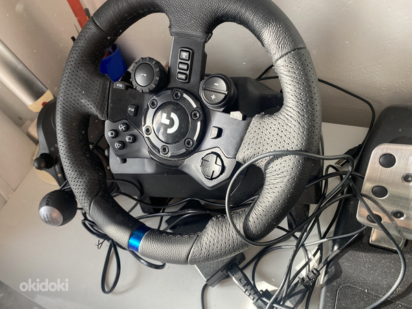 Игровое колесо Logitech G923 PC/PS4/PS5 + переключение перед (фото #4)