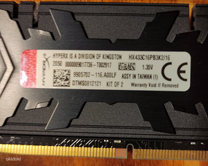 HYPERX PREDATOR DDR 4 16 GB 3333 CL 16 (2X8GB) (6 foto / 7)