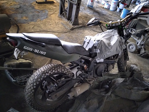 Mootorratas Kavasaki ninja 1992 600ccm (3 foto / 5)