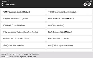 Professionaalne diagnostikaseade Thinkcar Euro Master Lite (6 foto / 10)