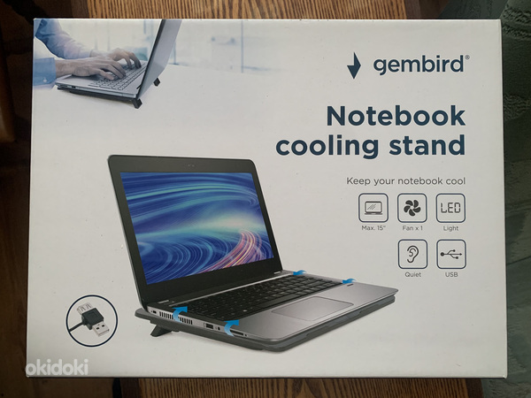 Кулер для ноутбука Gembird (Notebook culling stand) (фото #1)