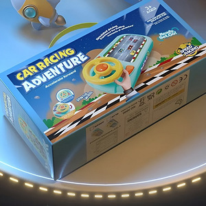 Laste muusikaline elektrooniline simulaator Car Racing (2 foto / 2)