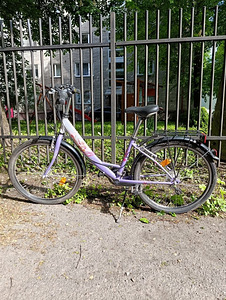 Naiste linnaratas 24" Shimano (1 foto / 5)