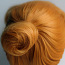 Оранжево-желтовато-русый парик с пучком 1950 годов (фото #2)