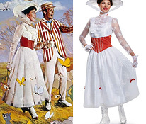 Disney Mary Poppins Jolly Holiday kostüüm naistele XL