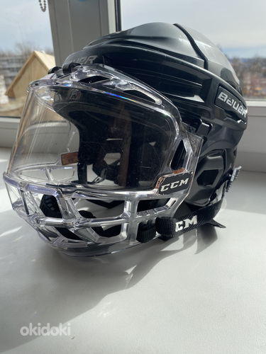 Хоккейный шлем Bauer с визором(Junior) (фото #1)