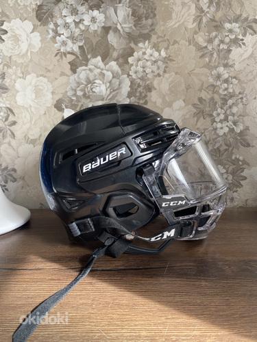Хоккейный шлем Bauer с визором(Junior) (фото #2)