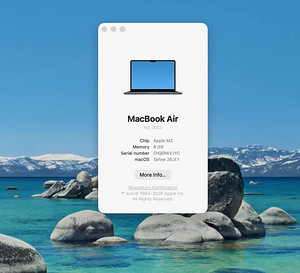 Apple MacBook Air M2, 8 GB, 256 GB, 13.6, ENG, Midnight (5 foto / 5)