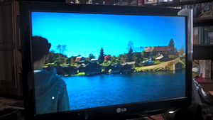 Müün LG lg 22 lx 2000 Heas korras.Olemas HDMI USB pult (2 foto / 4)