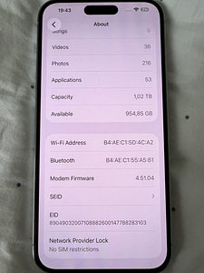 iPhone 14 Pro Max 1TB (Silver/Valge) – Nagu uus! (4 foto / 5)