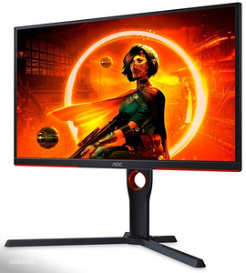 AOC 25G3ZM/BK 24,5" FHD 240Hz VA mängumonitor (2 foto / 4)