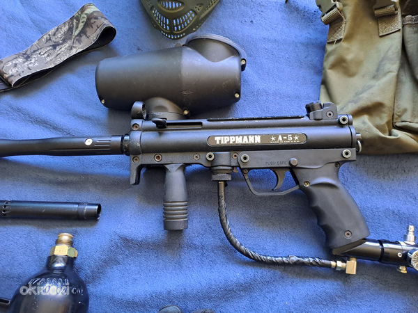Paintballi varustuse komplekt Tippmann A-5 (Valmis mänguks