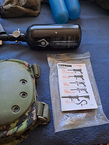 Paintballi varustuse komplekt Tippmann A-5 (Valmis mänguks (3 foto / 8)