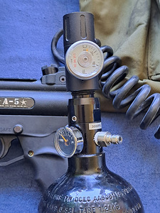 Paintballi varustuse komplekt Tippmann A-5 (Valmis mänguks (7 foto / 8)