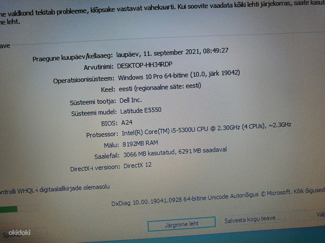Dell Latitude E5550 i5, Nvidia, SSD, ID (фото #6)