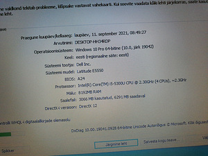Dell Latitude E5550 i5, Nvidia, SSD, ID (6 foto / 7)