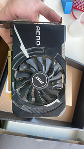 MSI Geforce GTX1060 aero itx (3 foto / 5)