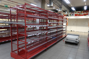 Riiulid, ajakirjastendid, kahepoolsed riiulid, korvid (3 foto / 7)