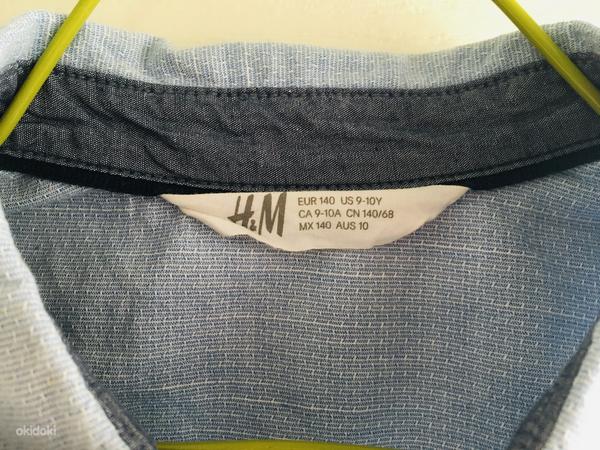 Летняя блузка h&M для мальчика на рост 140 (фото #2)