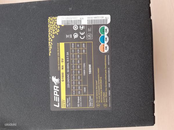 Lepa g1600 ma eu 1600w игровой блок питания (фото #3)