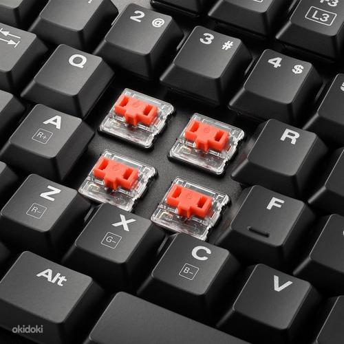 Sharkoon PureWriter TKL Kailh RED Mehaaniline klaviatuur (фото #6)